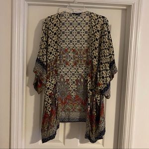 Itro Multicolored Open Cardigan